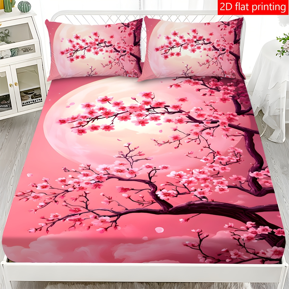 Pink Moon Cherry Blossom Tree  - Baby Nursery Home ulasan dan harga