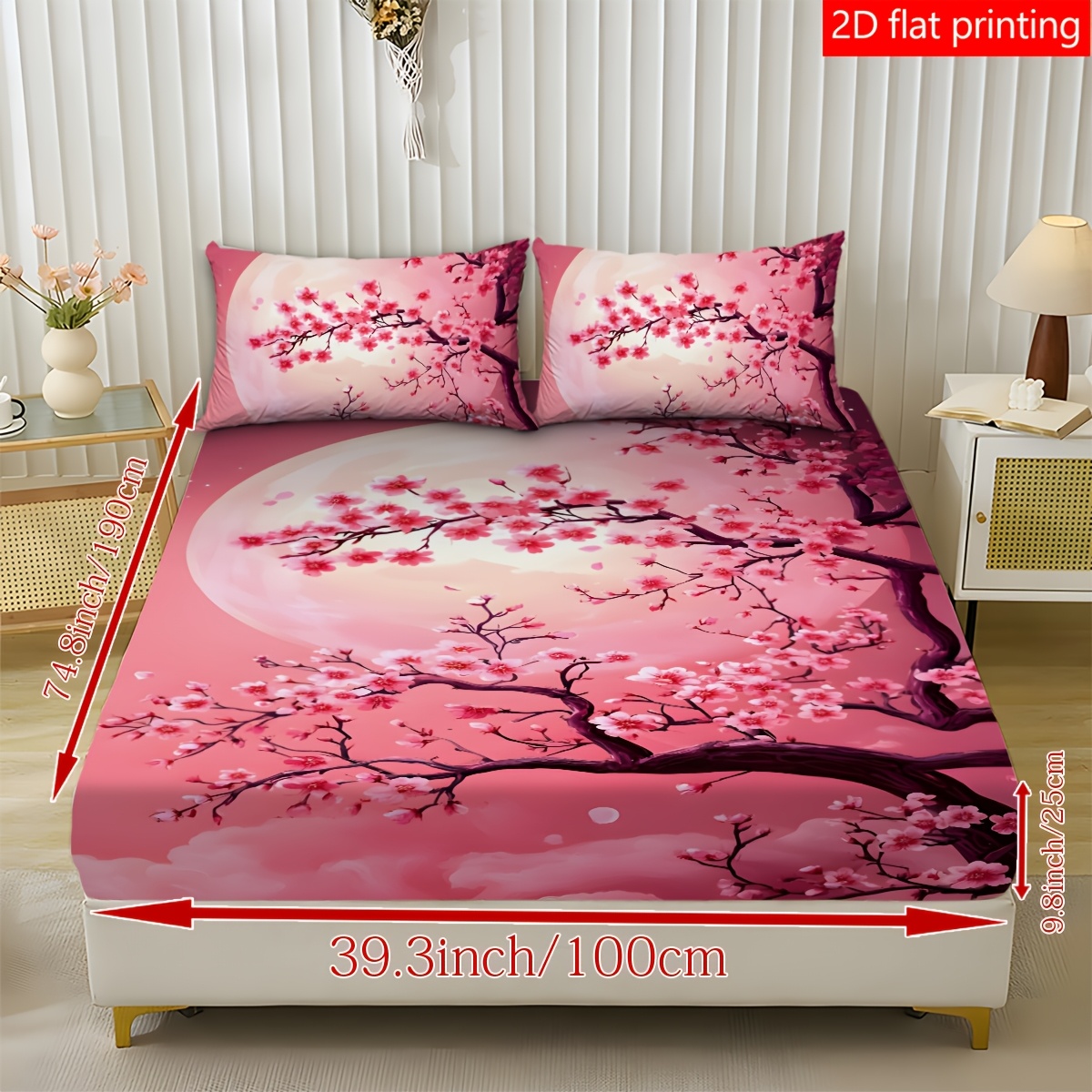Pink Moon Cherry Blossom Tree  - Baby Nursery Home ulasan dan harga