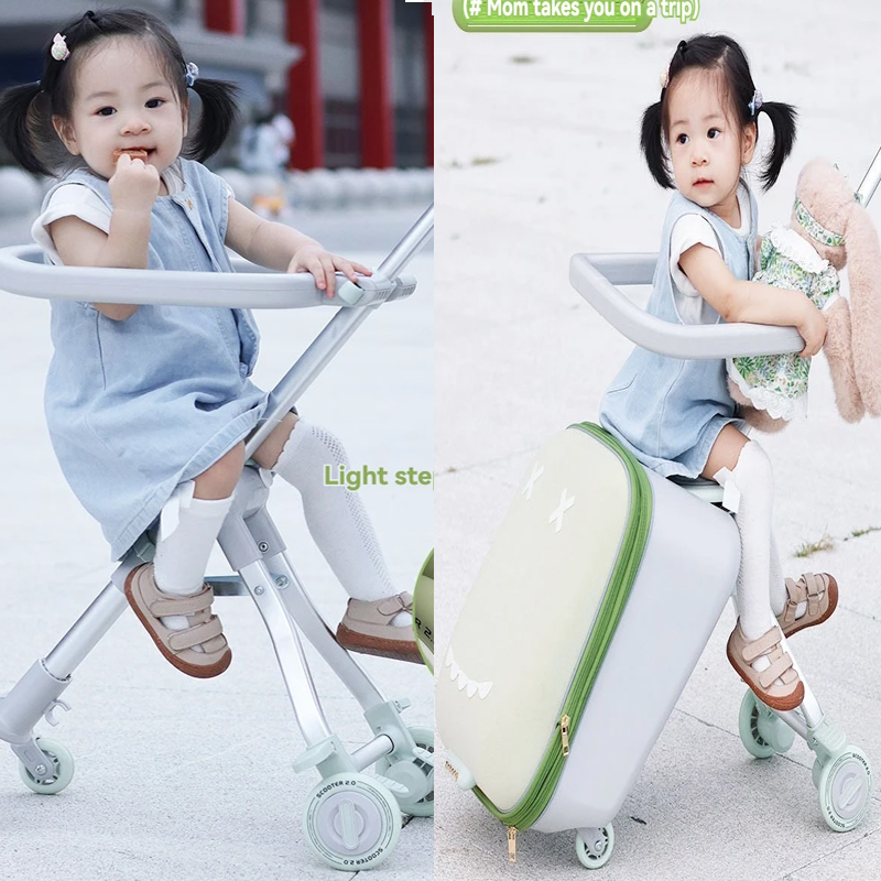 Children's Luggage Case Can Ri - Baby Nursery Trolley ulasan dan harga