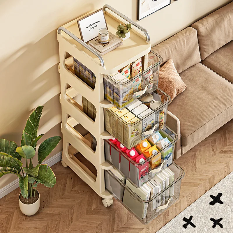 Multifunctional Snack Cart Mob - Baby Nursery Drawers ulasan dan harga