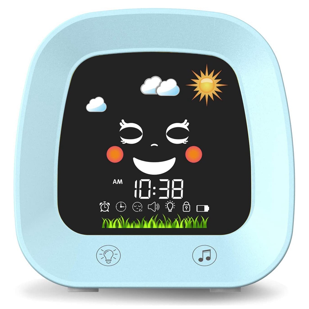 A23E-1 Set Alarm Clock For Kid - Sound Sleep Trainer Clock ulasan dan harga