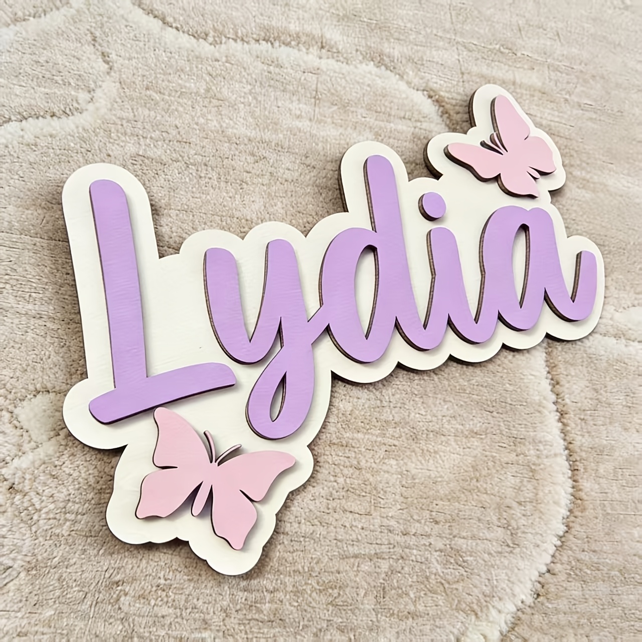 Personalized Blue & Pink Butte - Baby Nursery Artwork ulasan dan harga