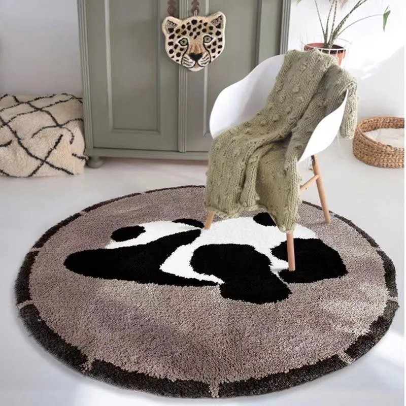 VIKAMA Cartoon Round Imitation - Baby Nursery Rug ulasan dan harga