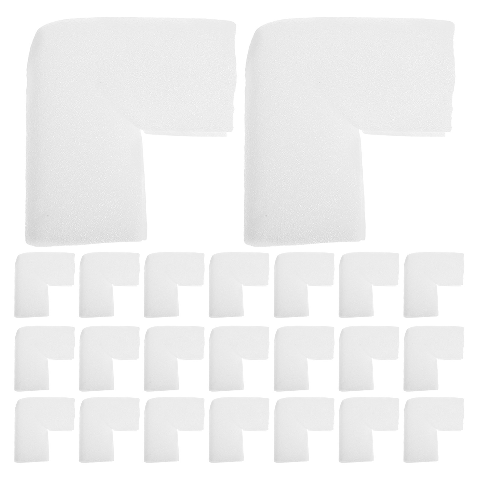 25Pcs Pearl Cotton Foam Corner - Corner Guard Foam ulasan dan harga
