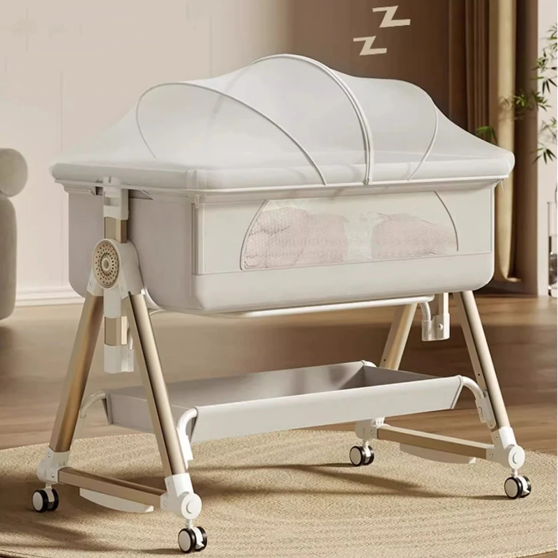 8-in-1 Convertible Smart Baby  - Baby Nursery Trolley ulasan dan harga