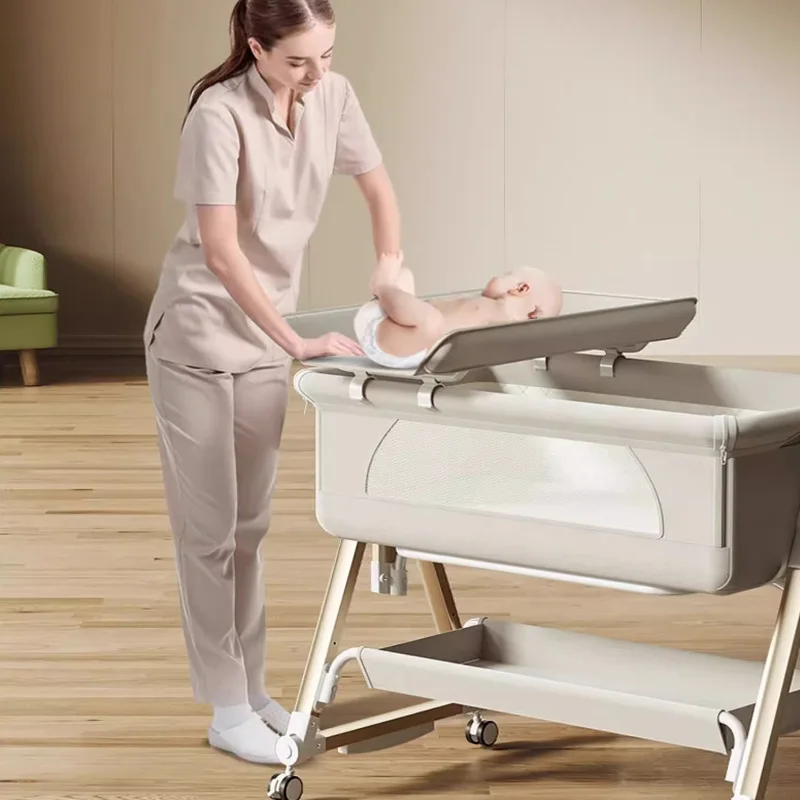 8-in-1 Convertible Smart Baby  - Baby Nursery Trolley ulasan dan harga