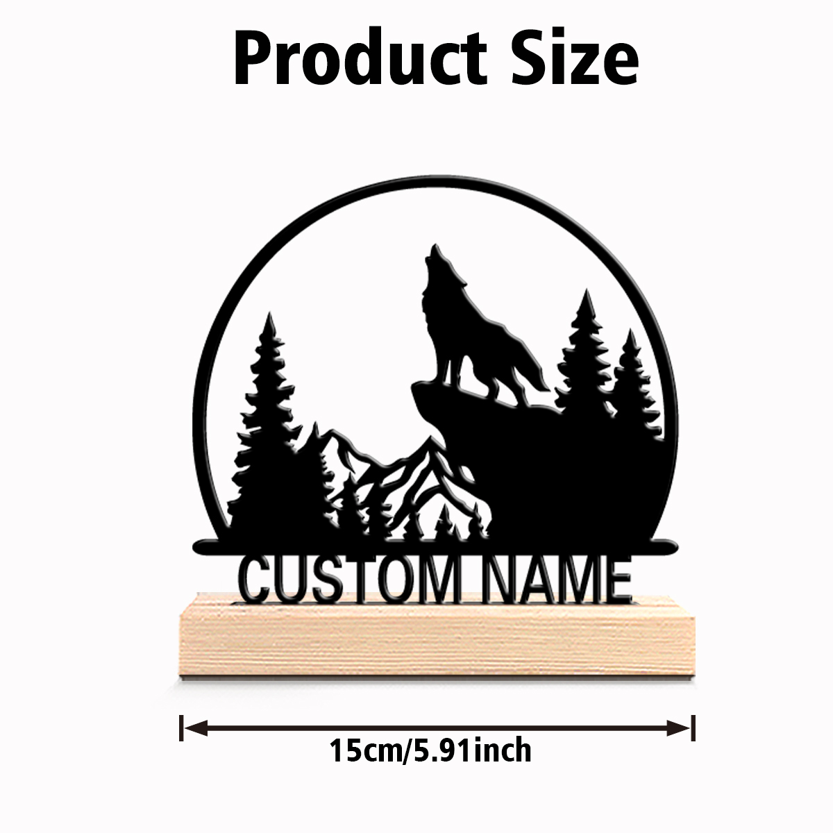 1pc Cute Personalized Custom W - Baby Nursery Home ulasan dan harga