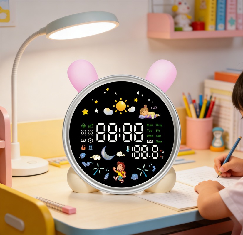 Kids Alarm Clock Ready to Rise - Sound Sleep Trainer Clock ulasan dan harga