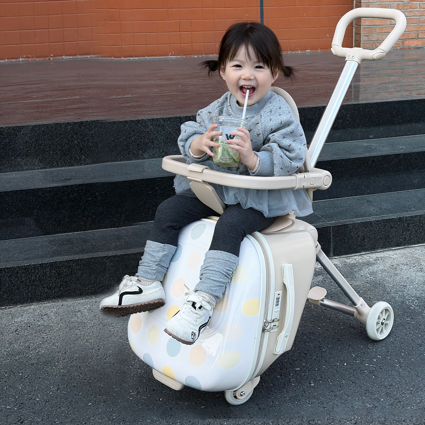 Travel Children Luggage Case C - Baby Nursery Trolley ulasan dan harga