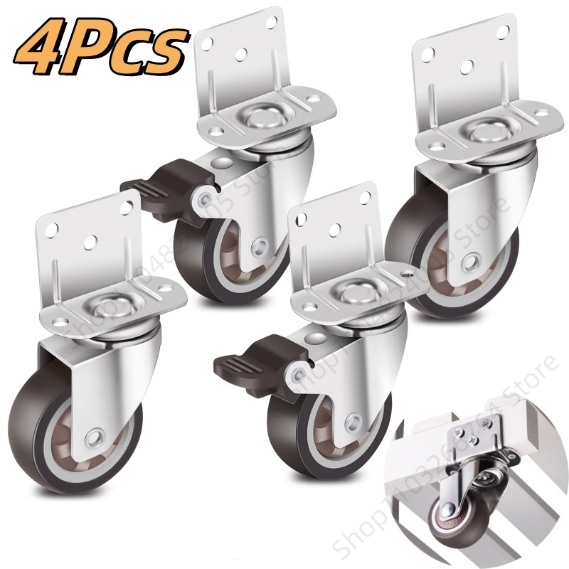 4Pcs L Type Heavy Duty Furnitu - Baby Nursery Trolley ulasan dan harga