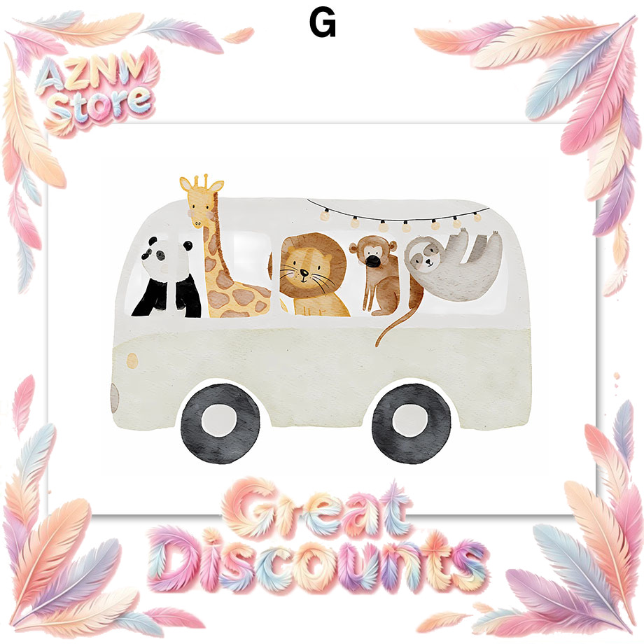Boho Animals Friend Elephant R - Baby Nursery Home ulasan dan harga