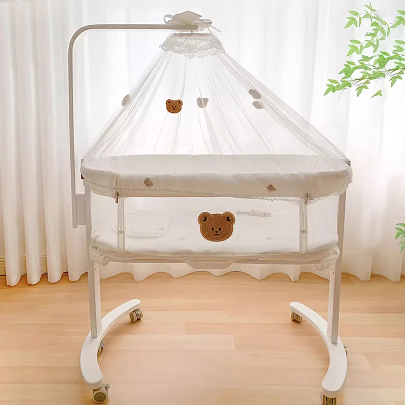 Adjustable Newborn Bassinet wi - Baby Nursery Trolley ulasan dan harga