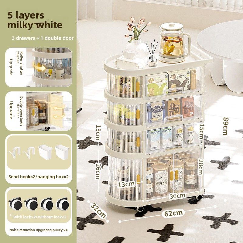 Hanging Floor Cart Baby Organi - Baby Nursery Trolley ulasan dan harga