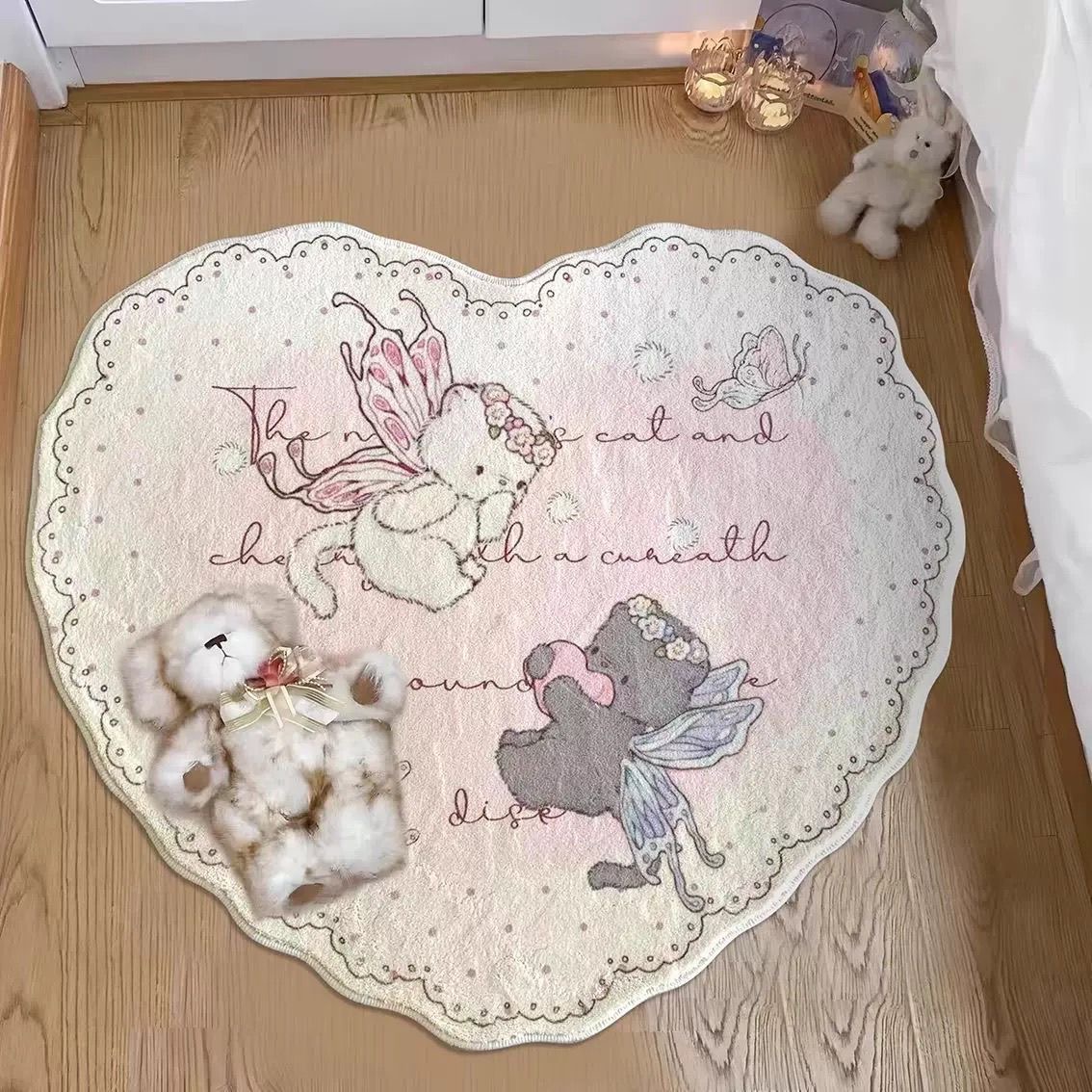 VIKAMA Girls' Carpet Bedside R - Baby Nursery Rug ulasan dan harga
