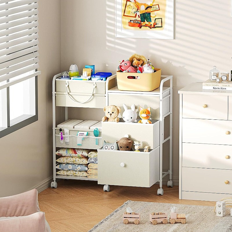 Large Capacity Baby Diaper Org - Baby Nursery Drawers ulasan dan harga
