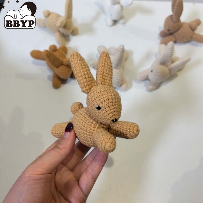 1Pcs Adorable Crochet Rabbit D - Baby Nursery Home ulasan dan harga