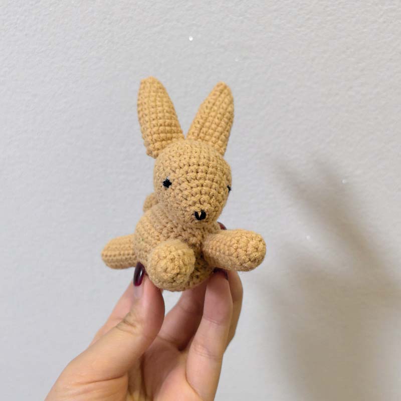 1Pcs Adorable Crochet Rabbit D - Baby Nursery Home ulasan dan harga