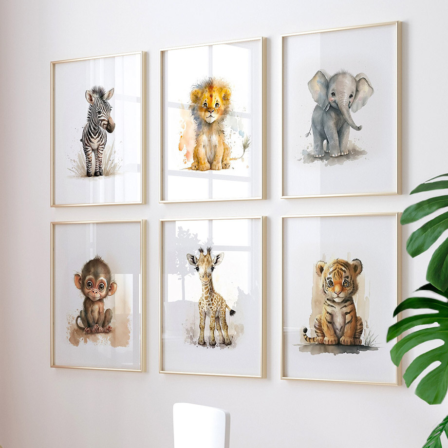Nursery Animals Lion Giraffe R - Baby Zebra Nursery ulasan dan harga