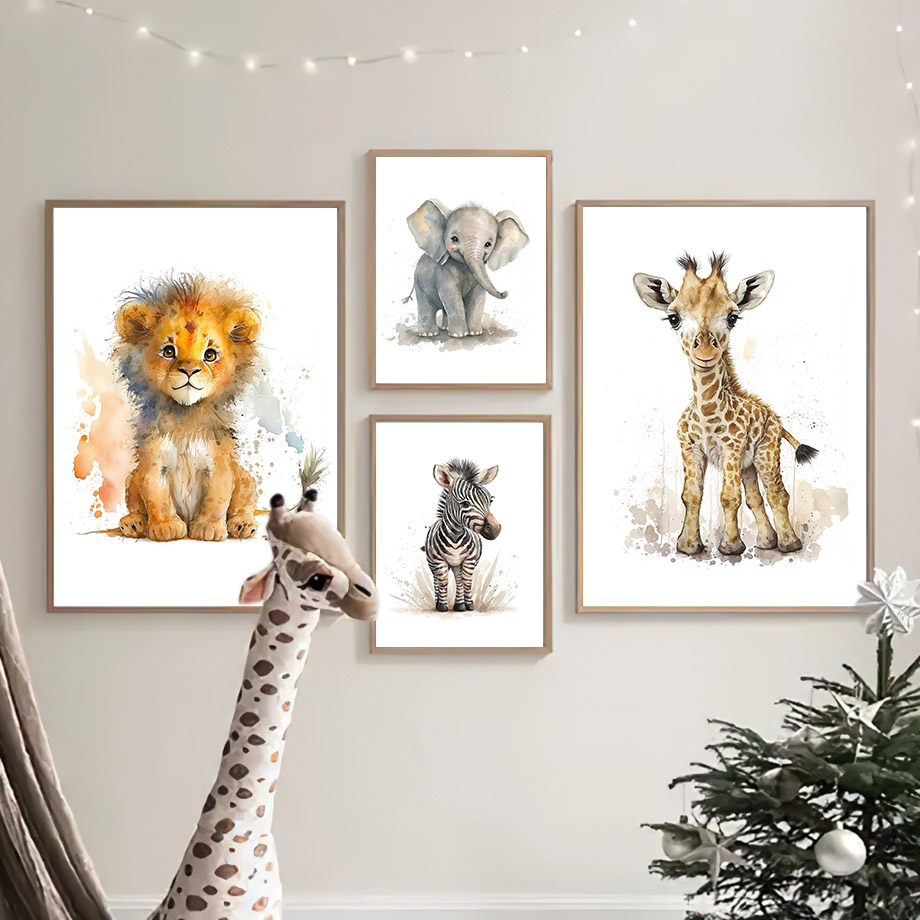 Nursery Animals Lion Giraffe R - Baby Zebra Nursery ulasan dan harga
