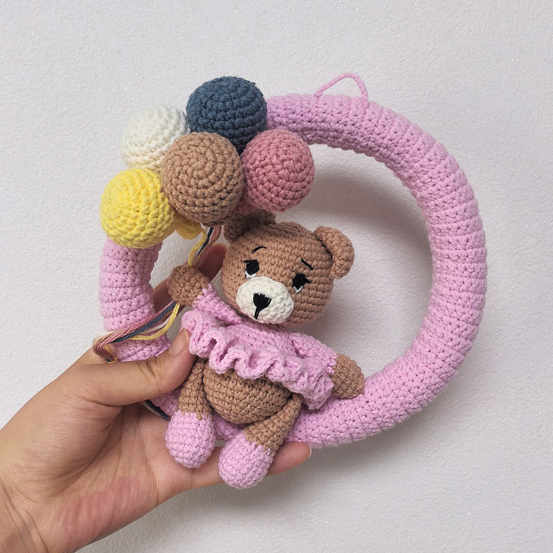 Personalized Crochet Name Wrea - Baby Nursery Artwork ulasan dan harga