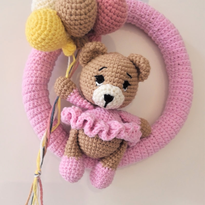Personalized Crochet Name Wrea - Baby Nursery Artwork ulasan dan harga